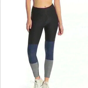 Outdoor Voices Blue Red Colorblock Gradient Leggings Size Small